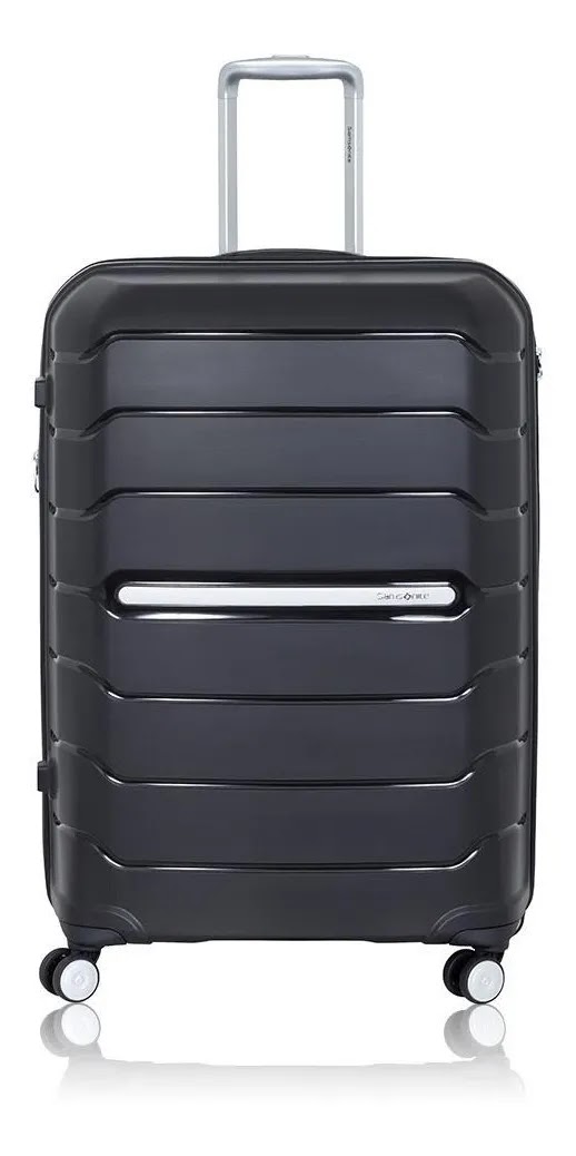 Valija Samsonite Octolite  Rigida Tamaño Grande 8 Ruedas 360 Grados NEGRA
