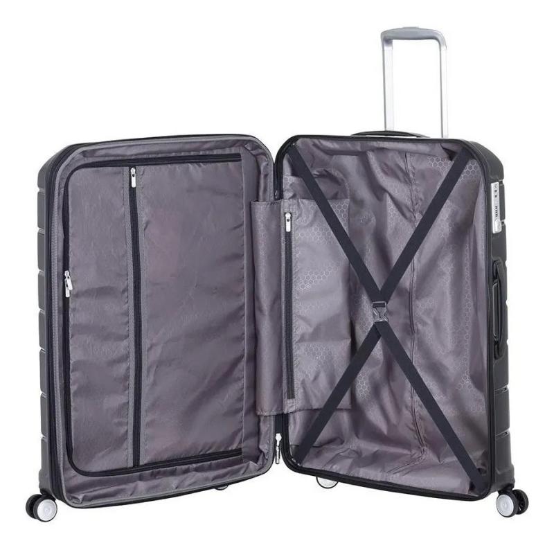 Valija Samsonite Octolite  Rigida Tamaño Grande 8 Ruedas 360 Grados NEGRA