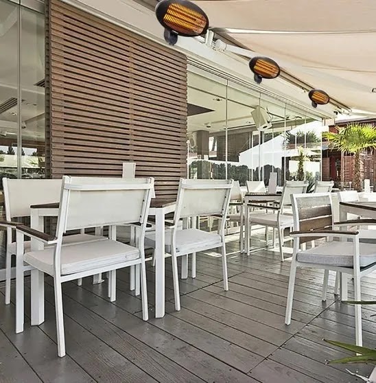 Calefactor Infrarrojo Exterior Pared Liliana Cipar2000 2000w