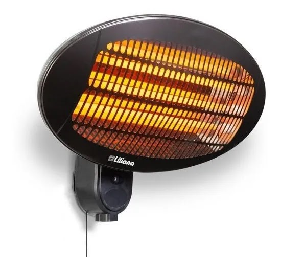 Calefactor Infrarrojo Exterior Pared Liliana Cipar2000 2000w