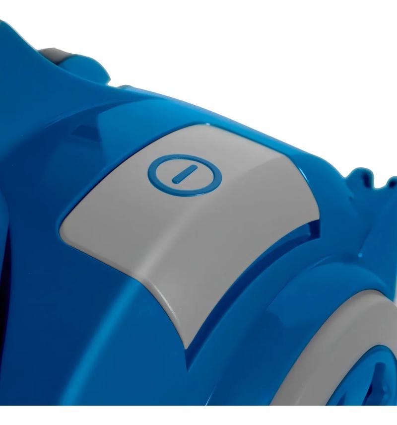 Aspiradora Yelmo As 3224 2lts Filtro S/bolsa Hepa 1600w Color Gris/azul