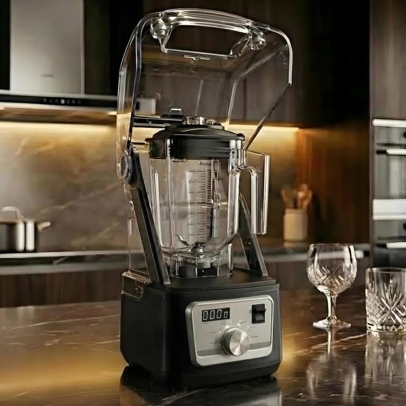 Licuadora Profesional AUMAX TITANIO BLACK HS-606E 1600 WATTS