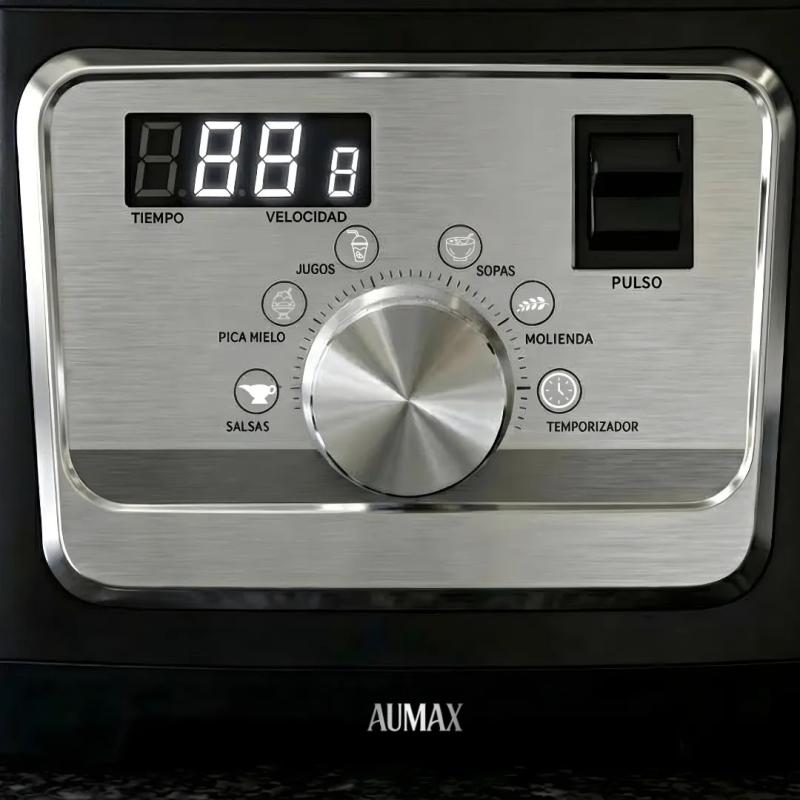 Licuadora Profesional AUMAX TITANIO BLACK HS-606E 1600 WATTS
