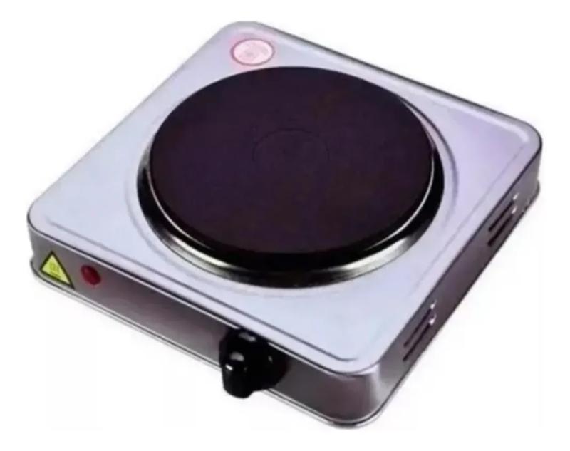 Anafe Eléctrico Embassy 1 Hornalla Acero Hp2b-a 1000 Watts