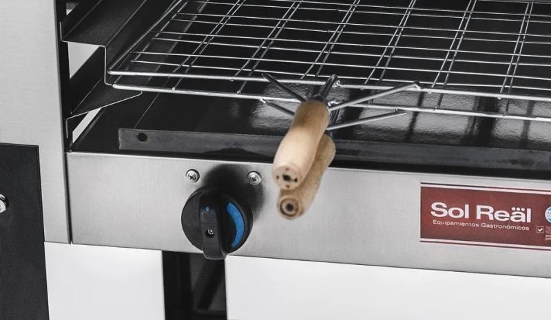 Plancha Lomitera Hamburguesera Sol Real 077 Gas Natural