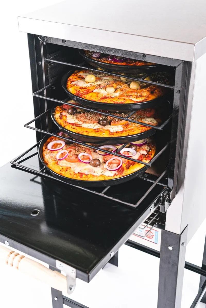 Horno Pizzero Sol Real 4 Pizzas C/carlitero A Gas
