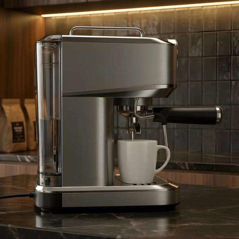 CAFETERA EXPRESS PLATINA CM-602G 20 BARES 2 EN 1 AUMAX