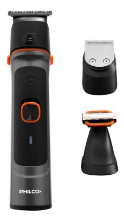 Corta Barba Eléctrica Philco 3 En 1 Inalámbrico Resistente Al Agua CB8875SE