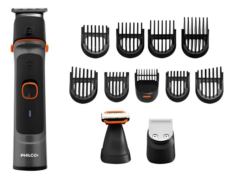 Corta Barba Eléctrica Philco 3 En 1 Inalámbrico Resistente Al Agua CB8875SE