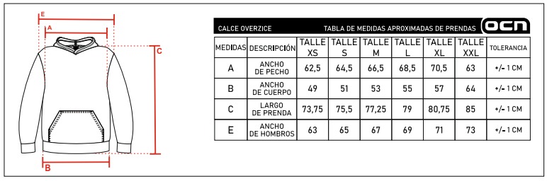 Buzo Ocn Original Bordo