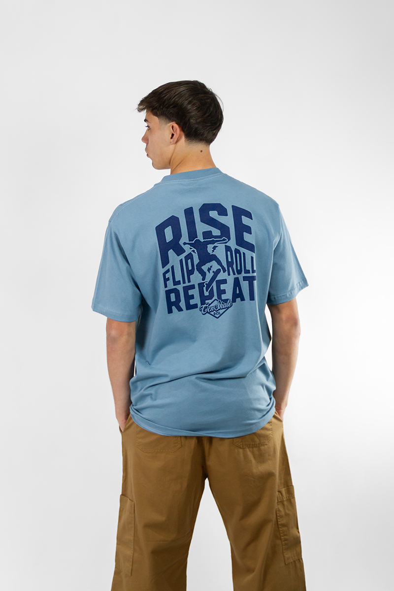Remera Ocn Hombre Original Celeste 7G1H8 REGULAR