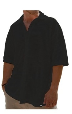 Camisa Ocn Hombre Sole Oversize Negro 70100
