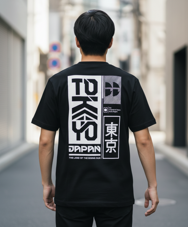 Remera Ocn Premium Negro