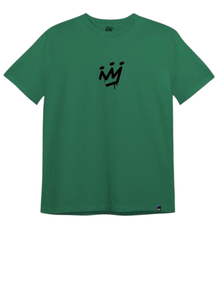 Remera King Of Art Loud Oversize Verde 7E95K