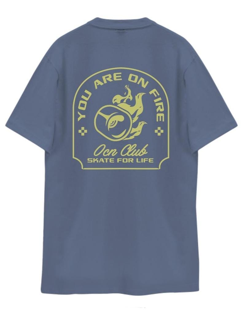 Remera Ocn Hombre Original Celeste 7G1F3