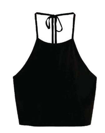Musculosa Ocn Mujer Blueberry Negro 701