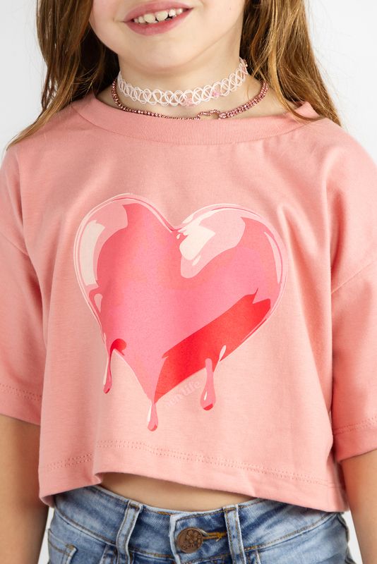 Remera Ocn Kids  Maggie Rosa