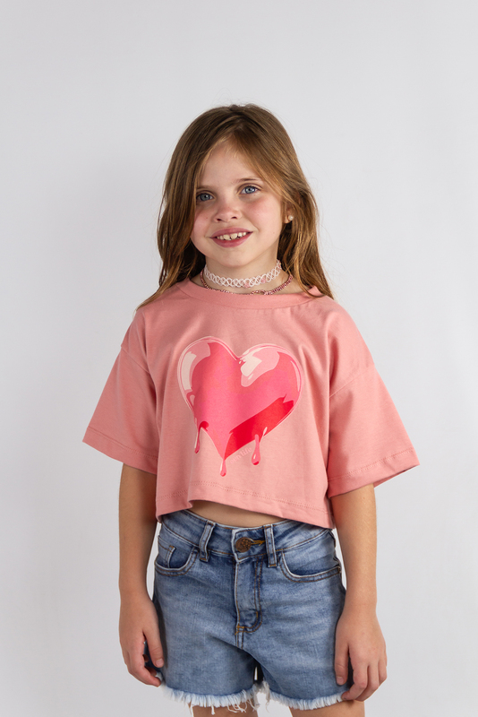Remera Ocn Kids  Maggie Rosa