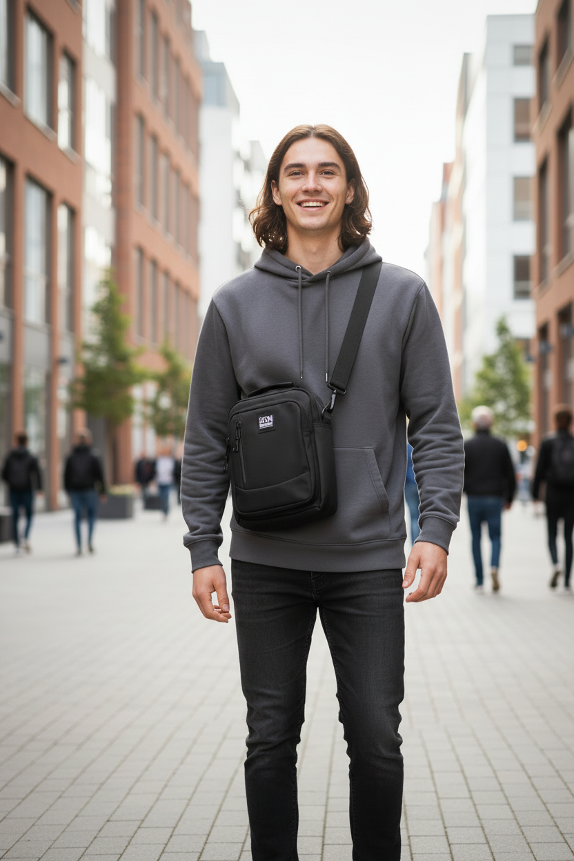 Morral Ocn Bandolera Campanario Negro