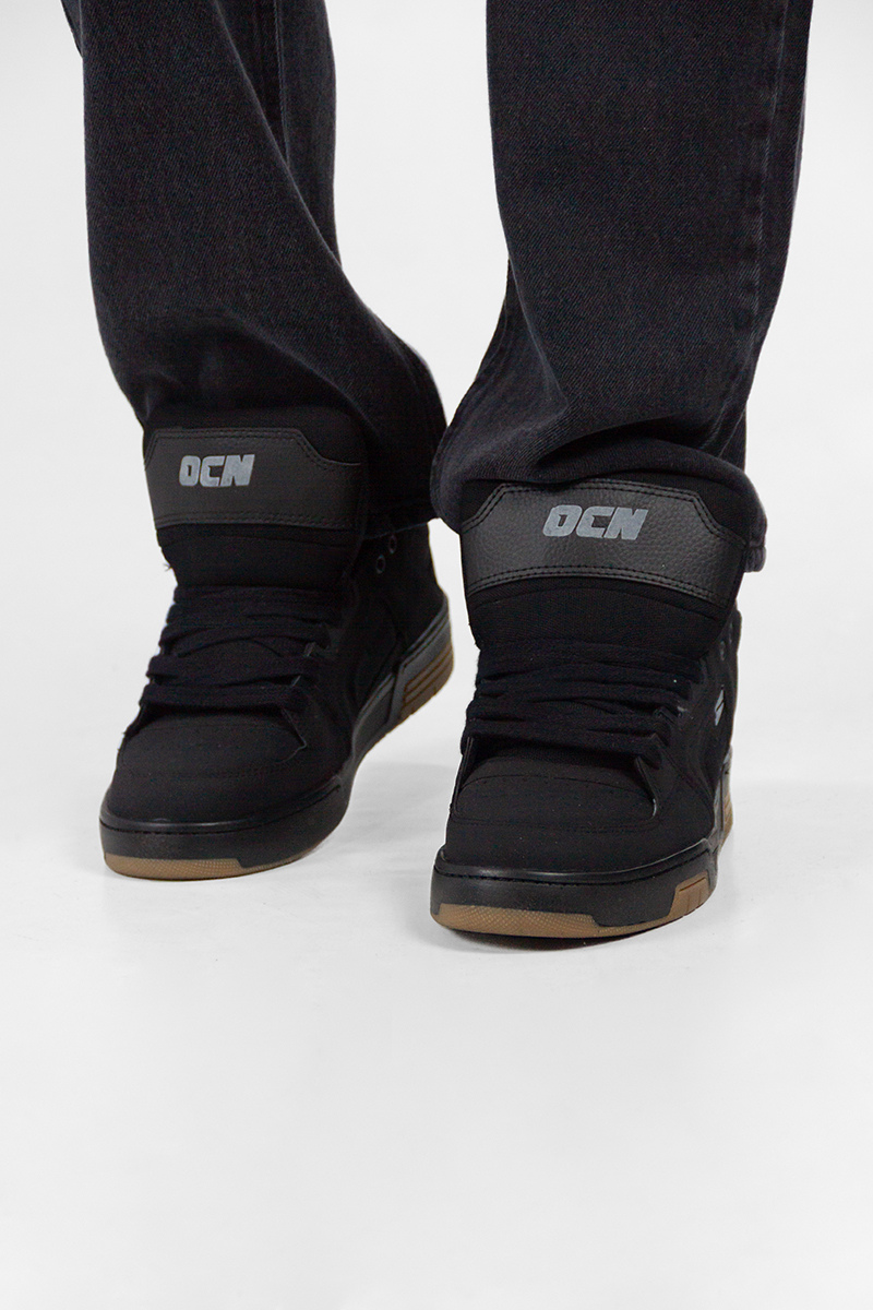 Zapatillas Ocn Kaos Hi Unisex Black Gum