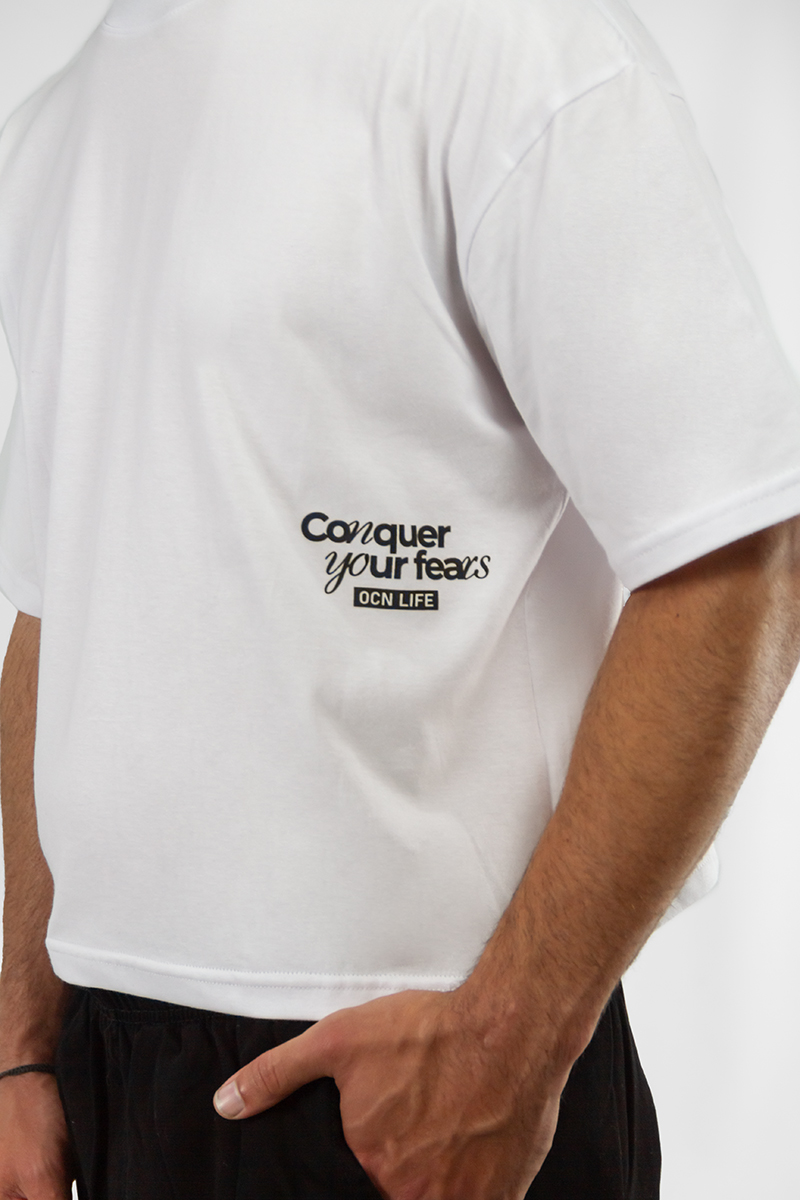 Remera Ocn Hombre Blanco Volt 7026B