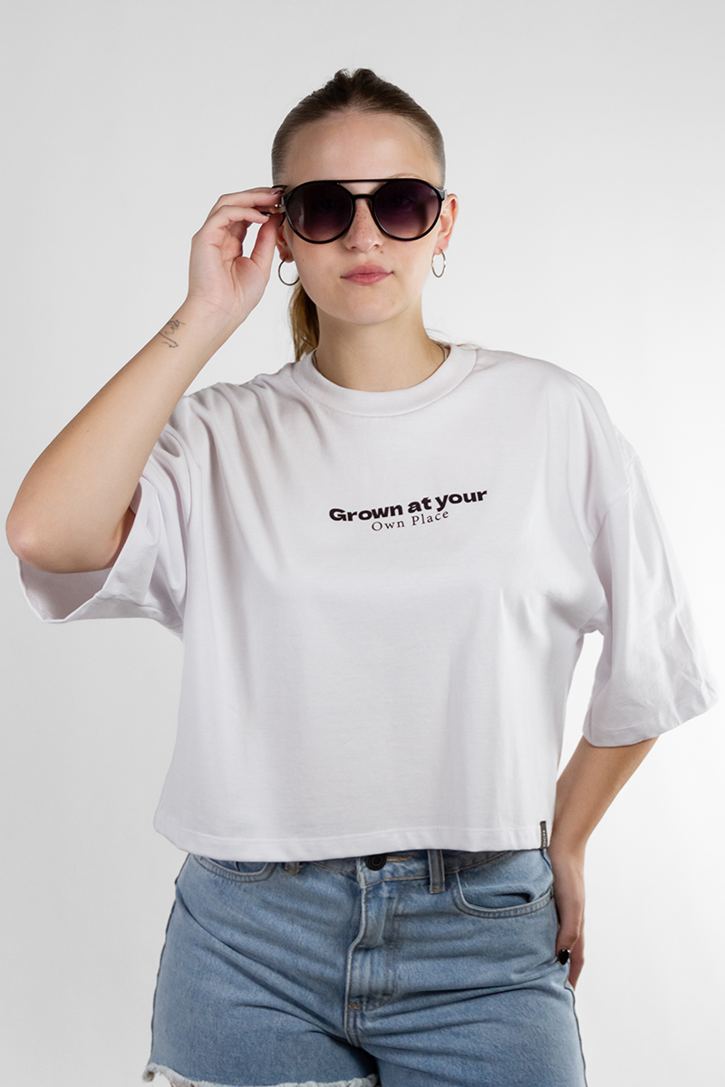 Remera Ocn Boxy Tee Blanco