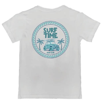 Remera Ocn Kids Premium Blanco 702P9