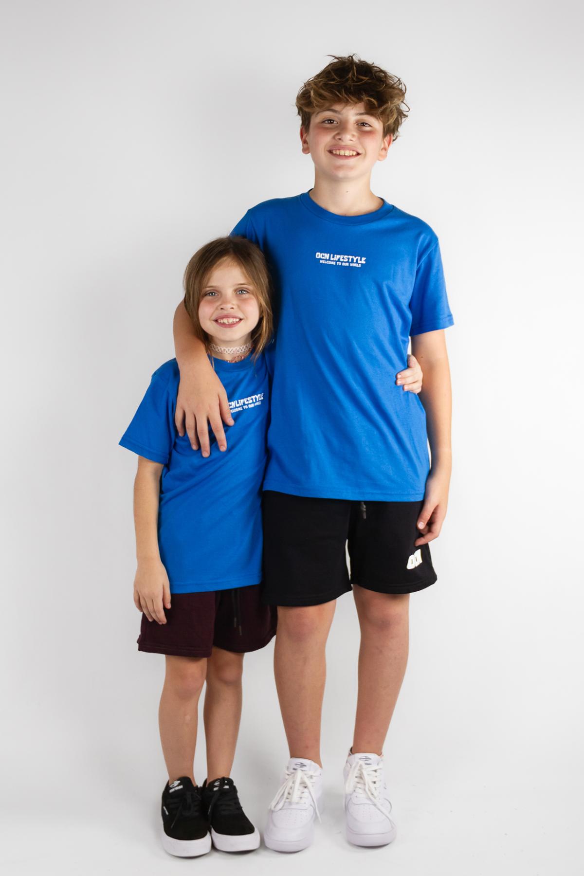 Remera Ocn Kids Original Regular Azul(Q9)