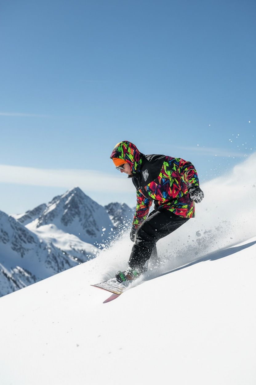 Campera De Nieve King Of Art U Nerf Print Importado 10 K