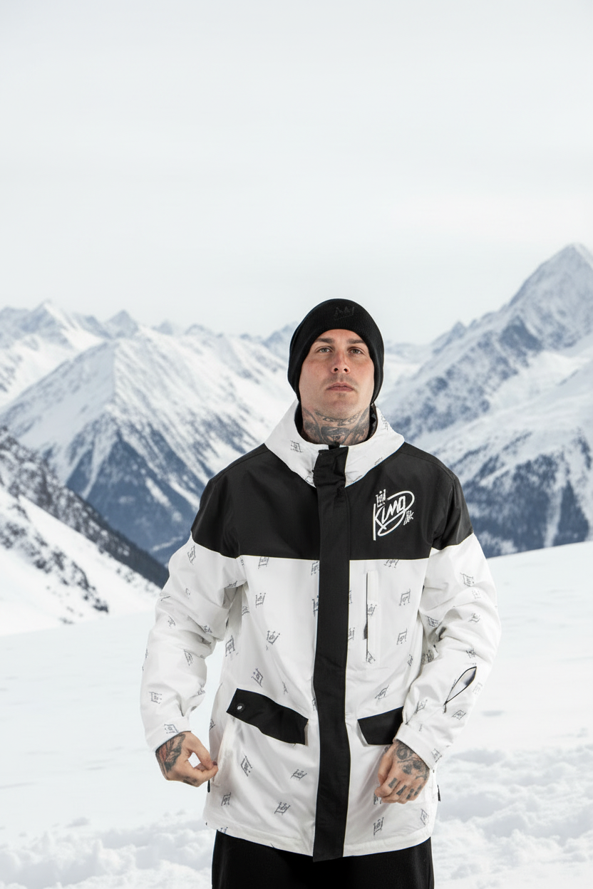 Campera De Nieve King Of Art U Nerf White Importado 10 K