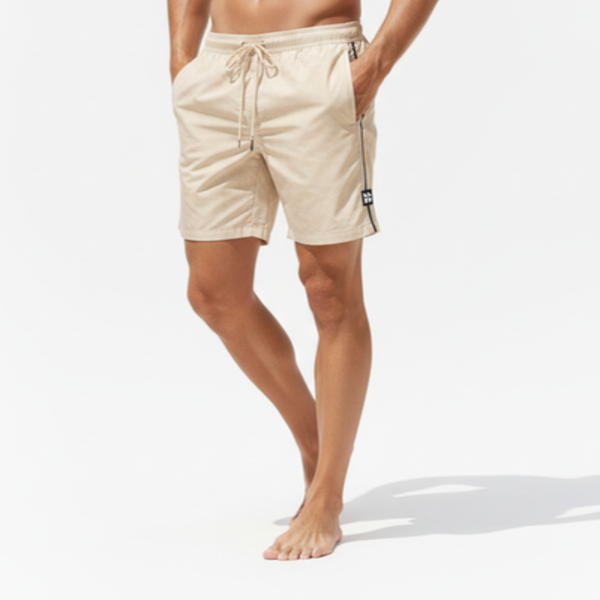 Short De Baño Ocn Energy Print Beige