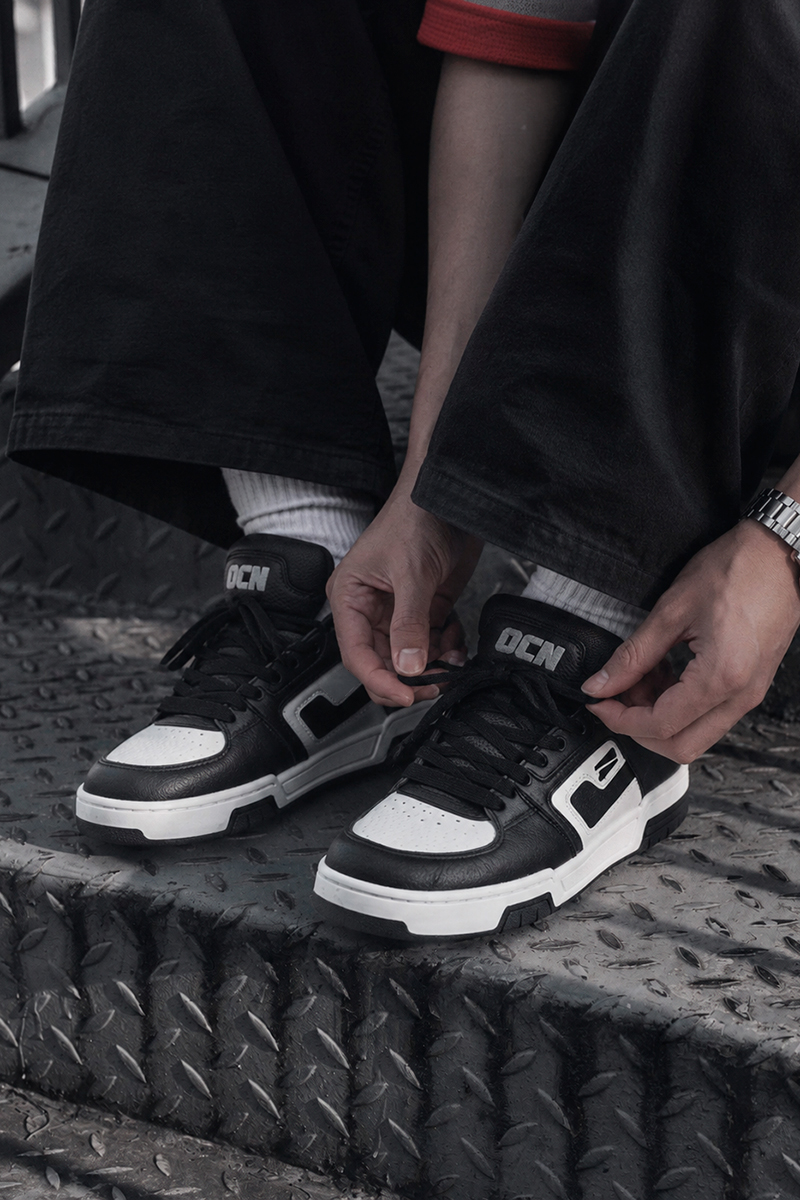 Zapatillas Ocn  Kaos White Black