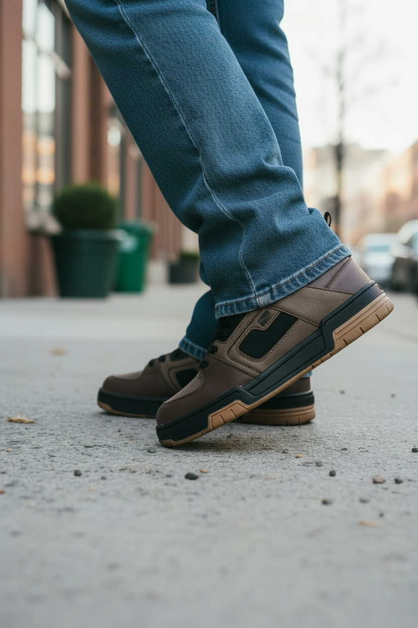 Zapatillas Ocn Kaos Hi Unisex Brown