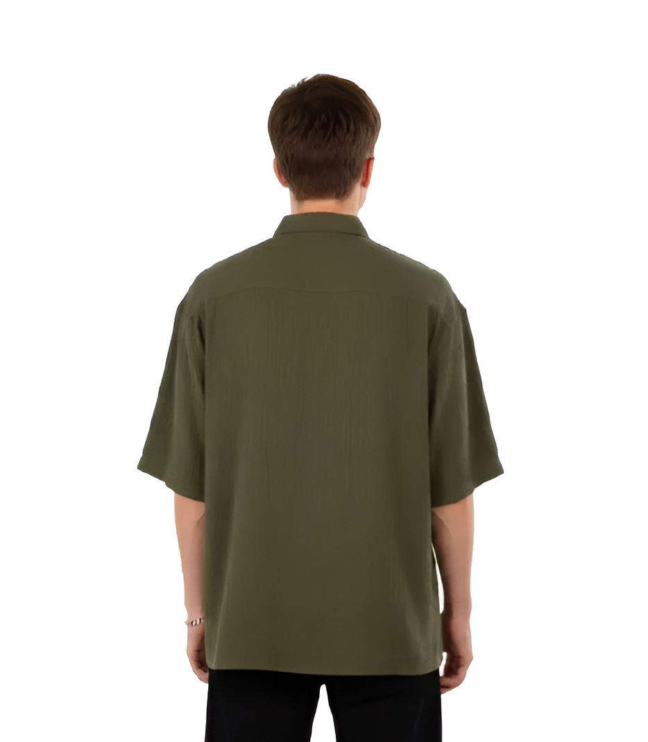 Camisa Ocn Grooved Verde