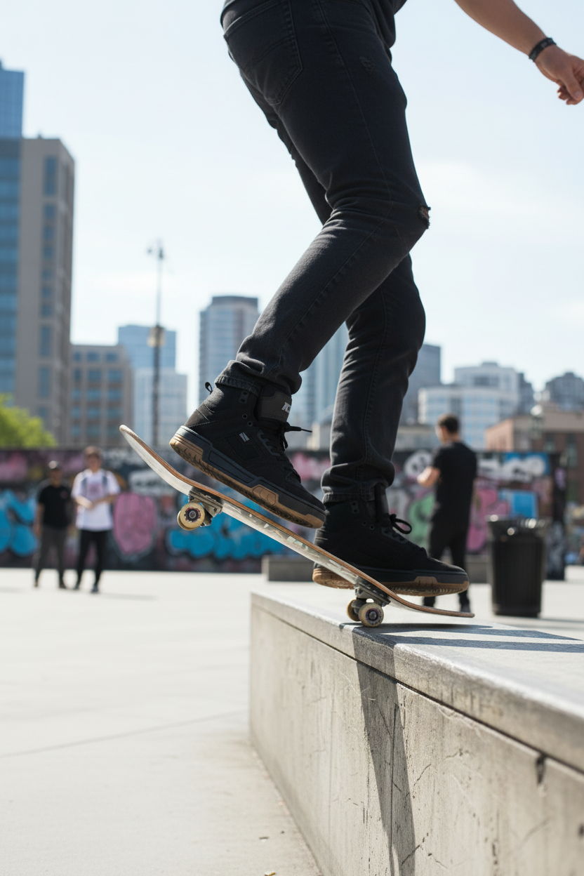 Zapatillas Ocn Kaos Hi Unisex Black Gum