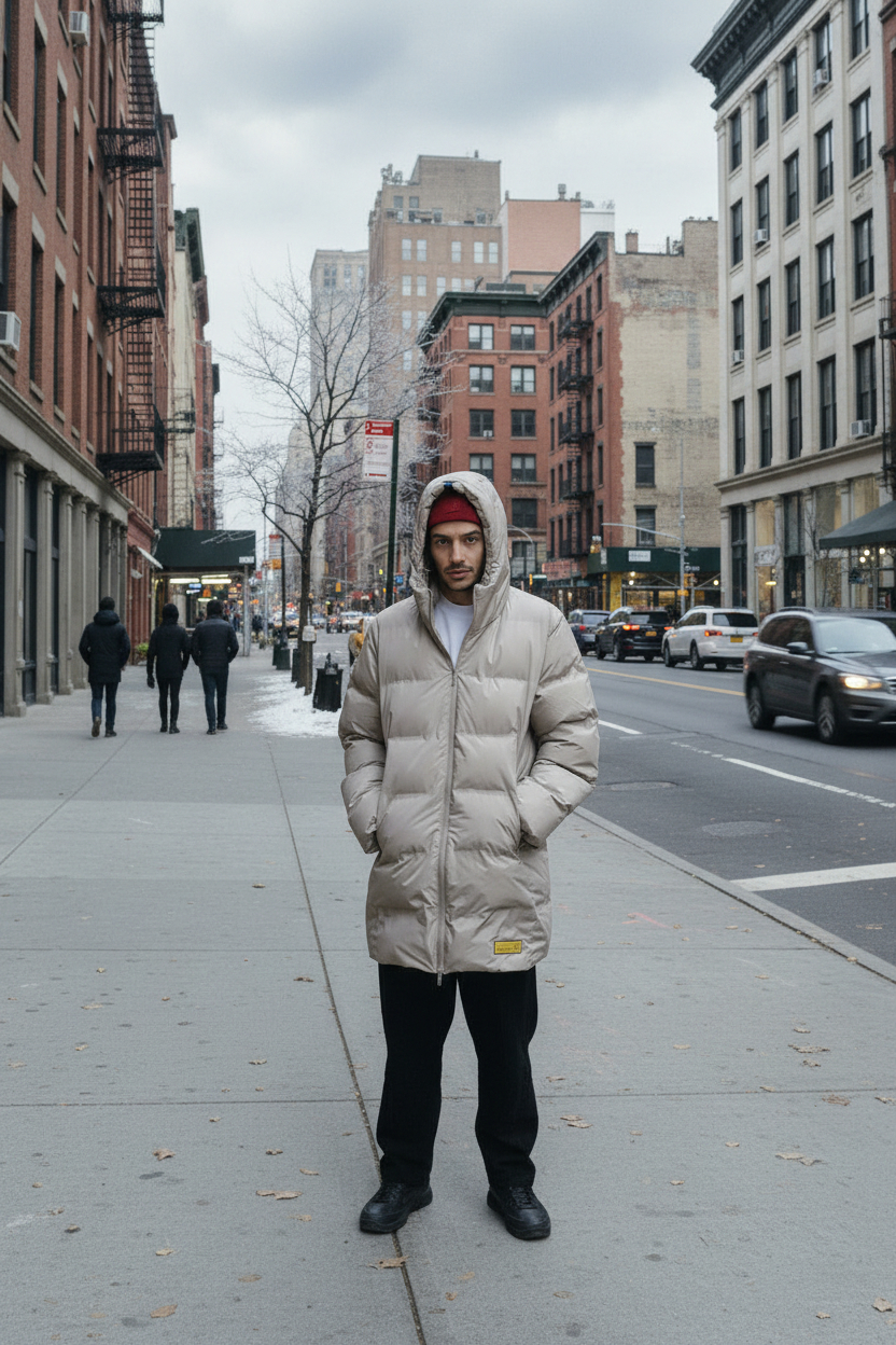 Campera King of Art H Trap Beige