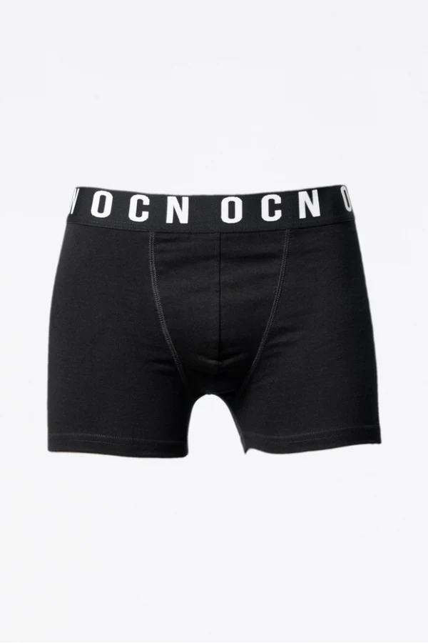 Boxer Ocn Hombre Algodon Negro