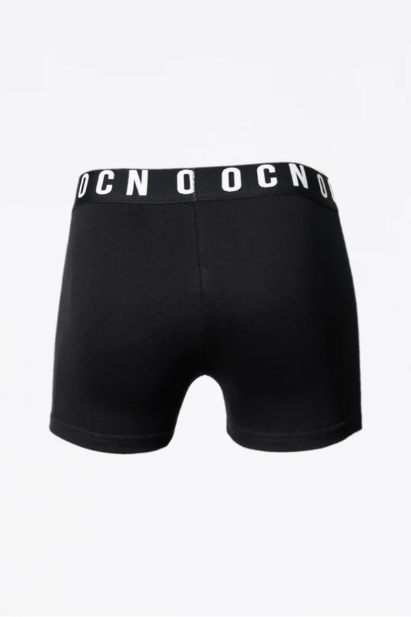 Boxer Ocn Hombre Algodon Negro