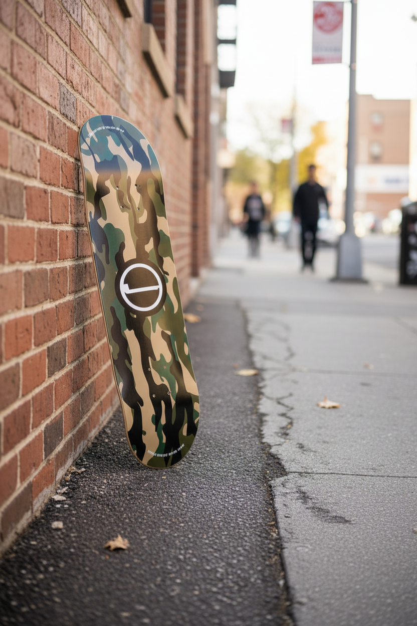 Deck Tabla Ocn 8.0  Camo Verde