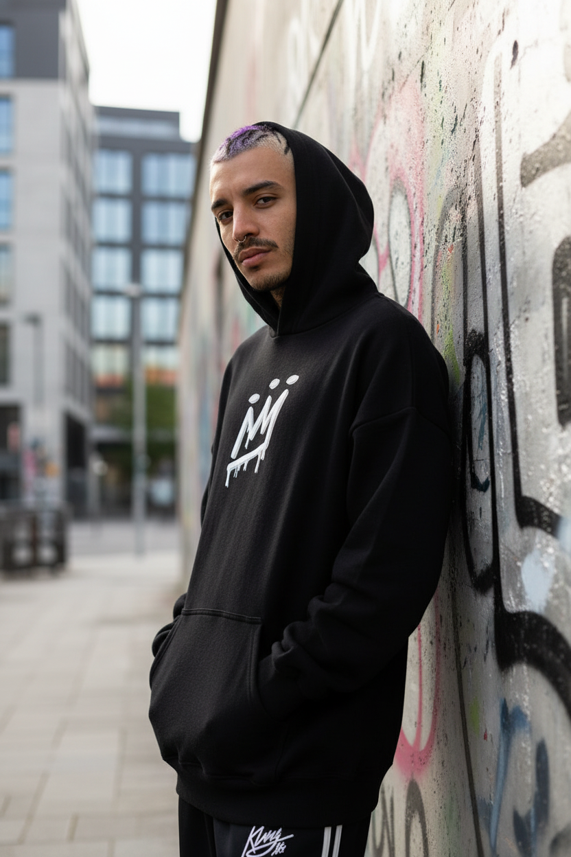 Buzo King Of Art Baker Negro