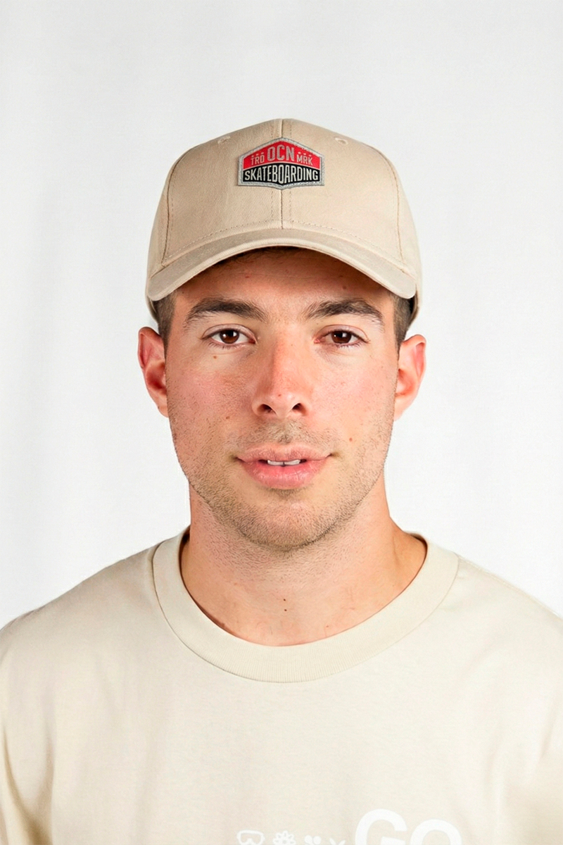 Gorra Ocn Smooth Beige