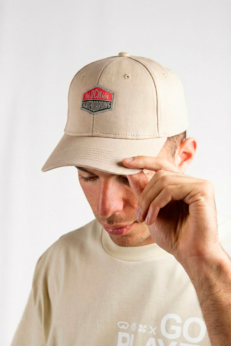 Gorra Ocn Smooth Beige