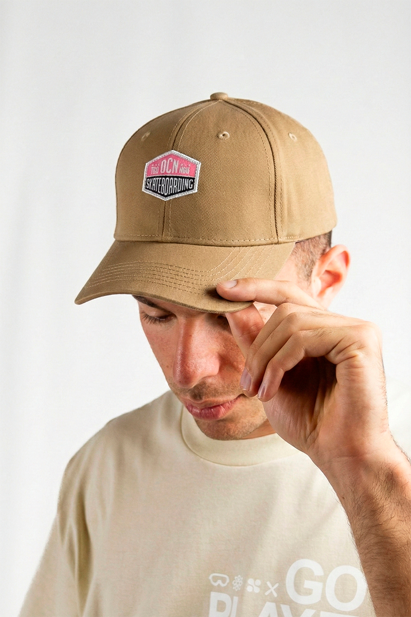Gorra Ocn Smooth Camel