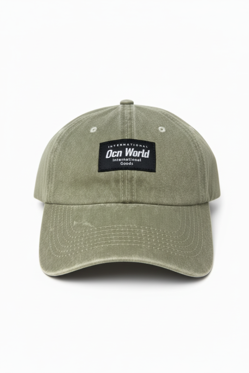 Gorra Ocn Wash Camel