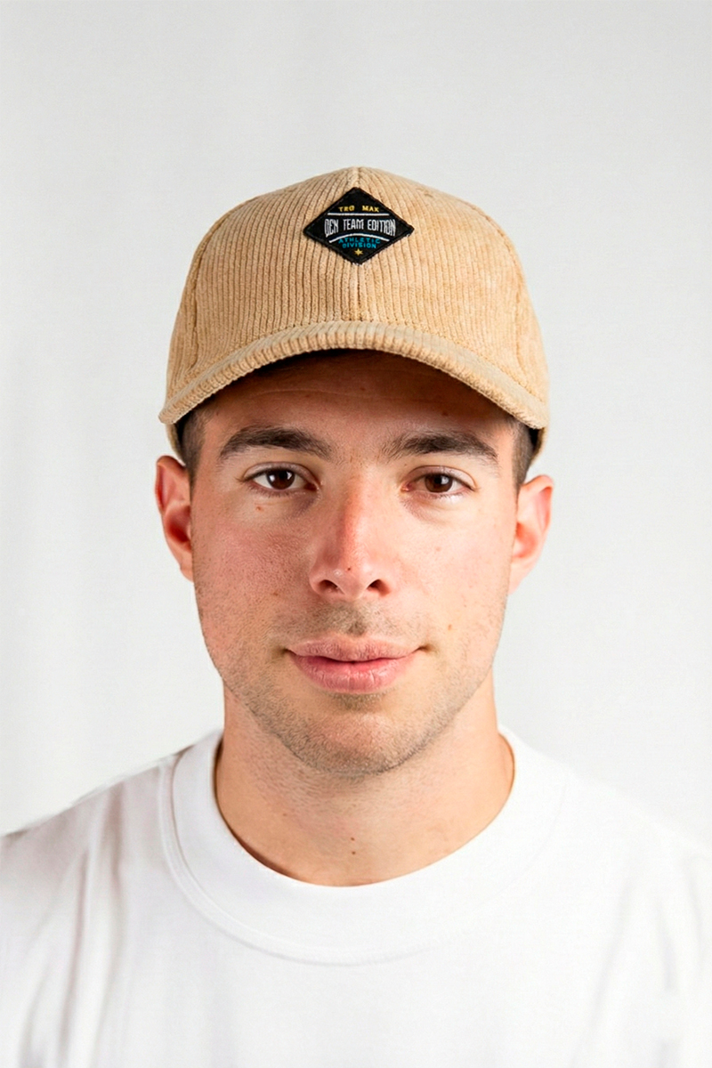 Gorra Ocn Hombre Cordy Camel 608