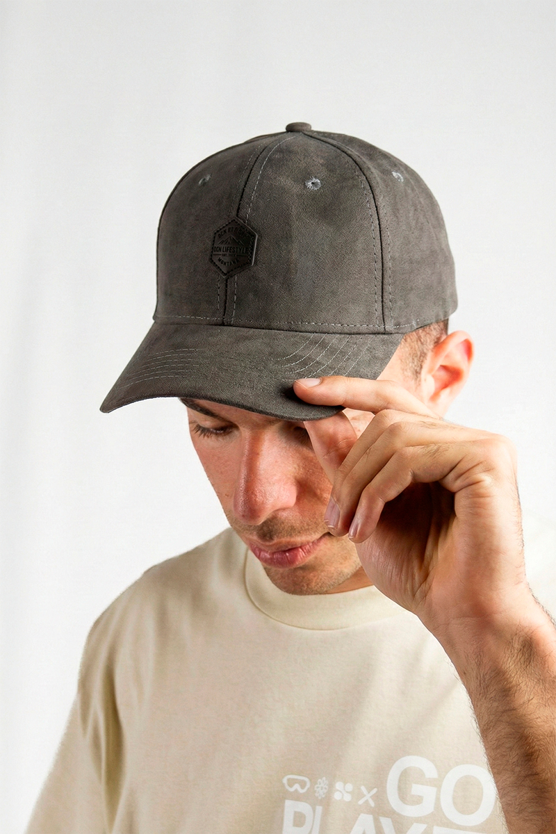 Gorra Ocn Soft Gris Oscuro