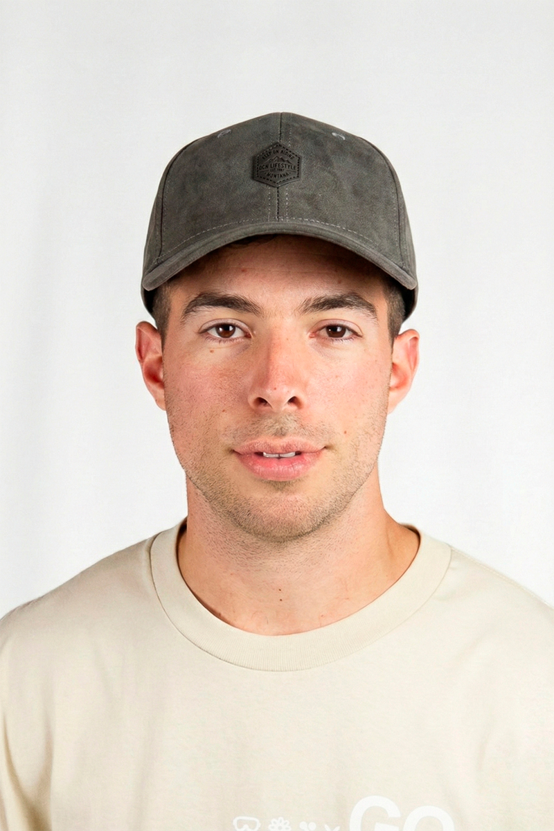 Gorra Ocn Soft Gris Oscuro