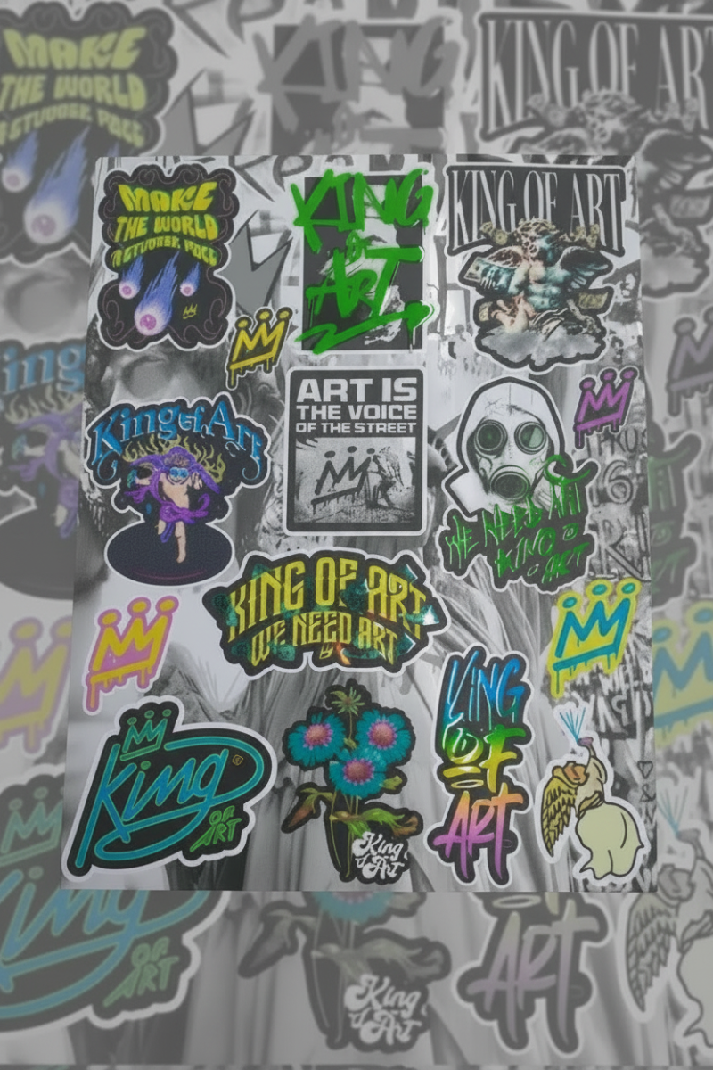 Calco King Of Art Plancha Surtido