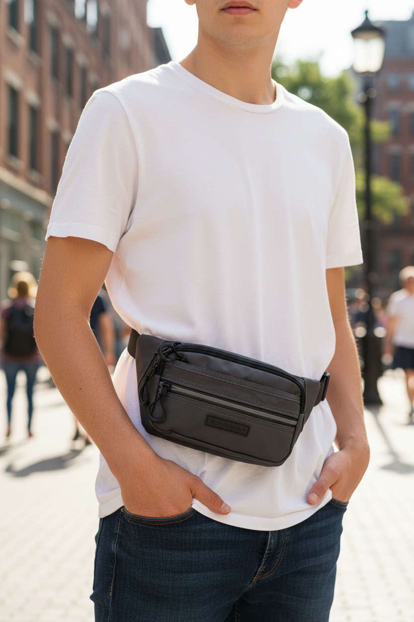 Riñonera Ocn Isla Gris