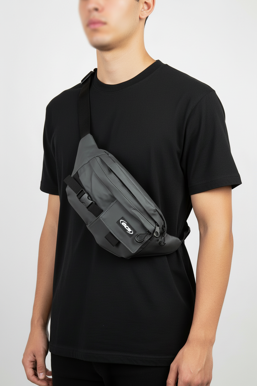 Riñonera Ocn Tiki Gris